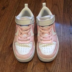 Girls Size 13 Nike Court Borough - gently used